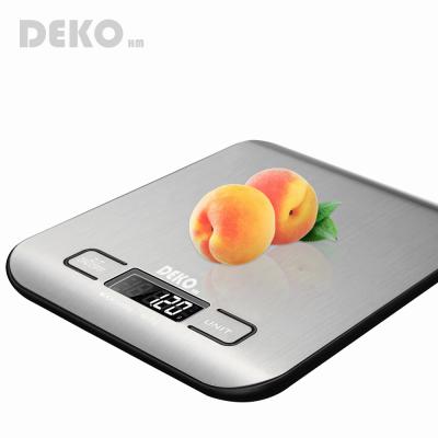 China Wholesale Custom Valuable Multifunction Display Scale High Dekohm LCD Digital Food Kitchen Scale Weight Measuring Scale for sale