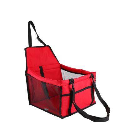 China Breathable Folding Safe Made DEkohm Breathable Pet Car Seat Protector Cusome Carry Hammock Style Pet Basket for sale