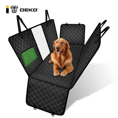 China Dekohm Car Waterproof Pet Mat Amazone Hot Selling Hammock Style Waterproof And Dirty Heavy Duty Pet Car Seat Cover for sale