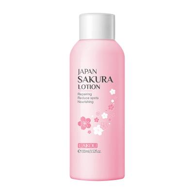 China 2021 New Product Wholesale Nourishing Japan Sakura Face Lotion Repairing Reduce Spots Nourishing Face Moisturizer for sale