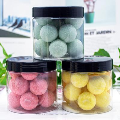 China Exfoliator 2020 Popular Colorful Square Ball Shapes Body Scrubs Candy Scrubs for sale