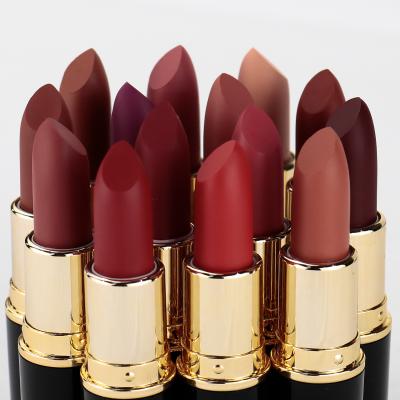 China Private Label Waterproof No Logo Vegan Long Lasting Shiny Glitter Dye High Moisturizing Matte Liquid Lip Gloss Lipstick for sale