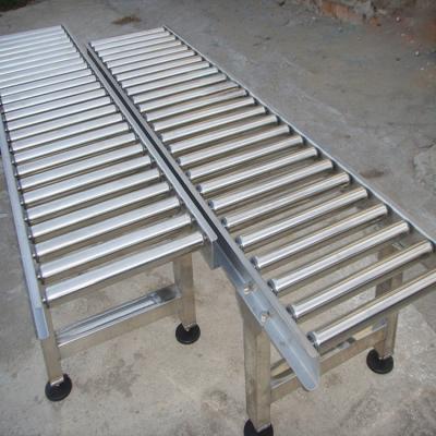 China Heat Resistant Expandable Stretch Roller Carrier Flexible Gravity Conveyor for sale