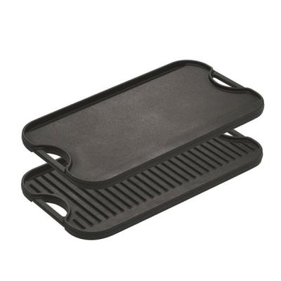 China Sustainable Hot Selling Reversible BBQ Grill Indoor And Outdoor Cast Iron Tools for sale