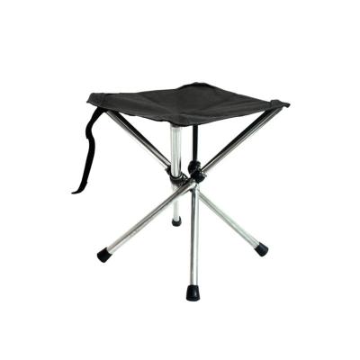 China Outdoor IRON BBQ Camping Picnic Fishing Travel Sketch Leisure Portable Iron Folding Stool for sale