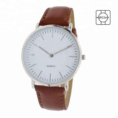 China Europe leather/PU STRAP WITH ALLOY CASE GIFT WRISTWATCH for sale