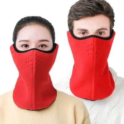 China Winter Outdoor Sports Warmer Motorcycle Bike Bicycle Windproof Mask Breathable Semi Face Riding Ski Mask for sale