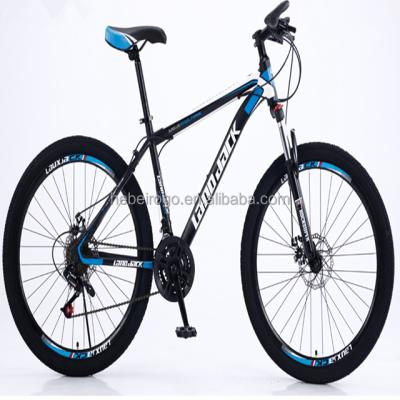 China Popular Mountain Bicycle Double Disc Brake High Carbon Steel Mountain Bike 26