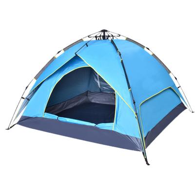 China Portable high quality 2 layers folding camping tents waterproof outdoor camping tent 210*210*145cm for sale