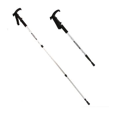 China Outdoor Camping Hiking Trekking Traveling Pole Wholesale Aluminum Lightweight Folding For Hiking And Walking for sale