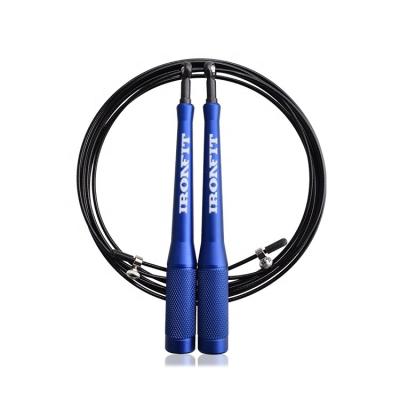 China Matte Color and Black Matte Color Fitness Aluminum Adjustable Ball Bearing Speed ​​Jump Rope for sale