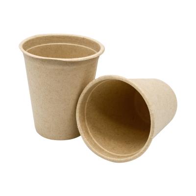 China Bagasse Takeaway Biodegradable Compostable Coffee Mug for sale