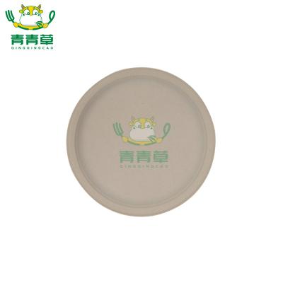 China Logo Customized Environmental Biodegradable Lunch Dish Lunch Box Disposable Dinner Dish for sale