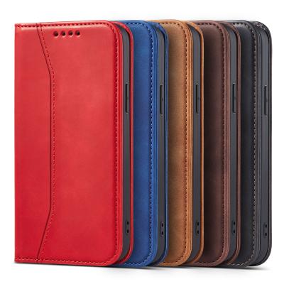 China Shockproof For iPhone 13 Back Cover With Kickstand PU Leather Phone Wallet Cases Card Holder For 13 pro Max Cover for sale