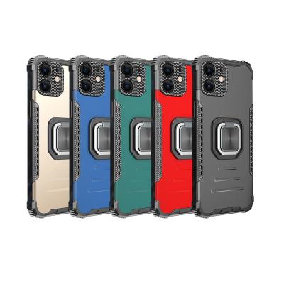 China Shockproof For iPhone 11 11 Pro Max Case Wholesale Luxury Aluminum Alloy Tpu Kickstand Case For iPhone 11Pro Max for sale