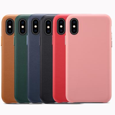 China Anti-fall For iPhone XS Case Wholesald Original Luxury Leather Phone Cover For iPhone XR XS Max for sale