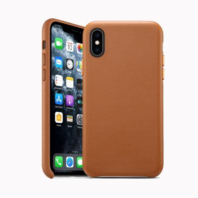 China Shockproof For iPhone XS Original Factory Wholesale Custom Cell Phone Cover Leather Case For iPhone XR XS Max for sale