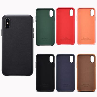 China Shockproof For iPhone XR Cover Factory Wholesale Customized Shockproof Leather Phone Case For iphone XR XS Max for sale