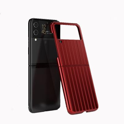 China Shockproof For Samsung Galaxy Z Flip Case Factory New Arrival 2021 Wholesale Good Quality PC Phone Case For Z Flip 3 for sale