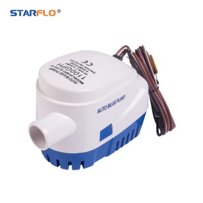 China Yacht STARFLO 1100GPH / 12 Volt Automatic Electric Bilge Water Pump List Bilge Pump For Marine for sale