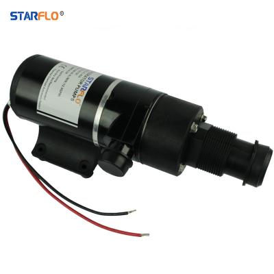 China Family homes STARFLO 49.2LPM 12v 24v heavy duty portable waste pump macerator rv sanitary pump for marine boat for sale