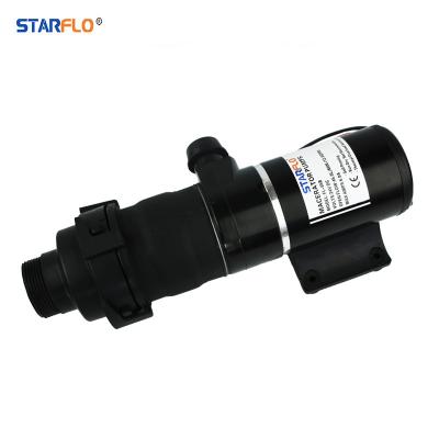 China STARFLO Wastewater Treatment Macerator Pump 49LPM RV Heavy Duty Marine Toilet 12volt Waste Pump for sale