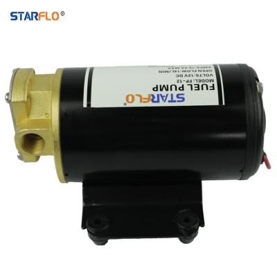 China 14LPM 24V Portable Diesel Fuel Hydraulic Circulation DC Motor Gear Pump Electric Oil Transfer Pump for sale