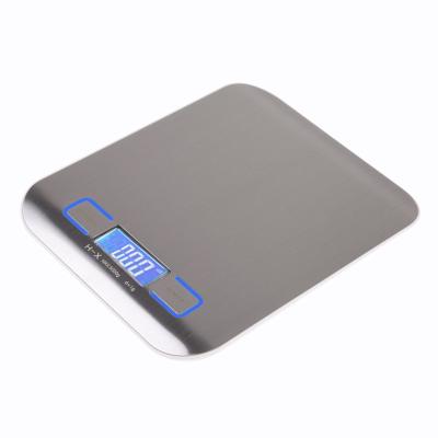 China With Scale Tray New Arrival Accurate Weighing ABS Stainless Steel Kitchen Scales Clear LCD Counting Function Multiple Units Fashion Styling for sale