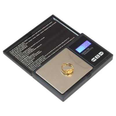 China With Intelligent Scale Tray Minimalism LCD Battery Digital Gram Weight Scale Jewelry Digital 2 AAA Jewelry Scale Gold Patented Technology for sale