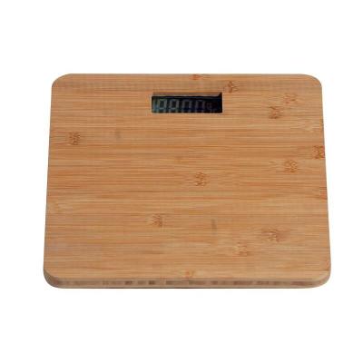 China Household Health Tray New Arrival Bathroom Scales Bathroom Scales Bathroom Scale Bamboo 2 AAA Power Battery Model Bathroom for sale