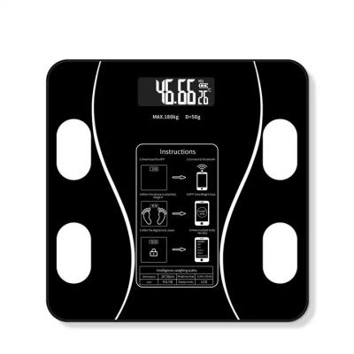 China New Arrival Body Fat Scale LED Glass Power Battery Health Feature Weight Basic Visceral Visceral Big Bone Metabolic Measuring Weight for sale