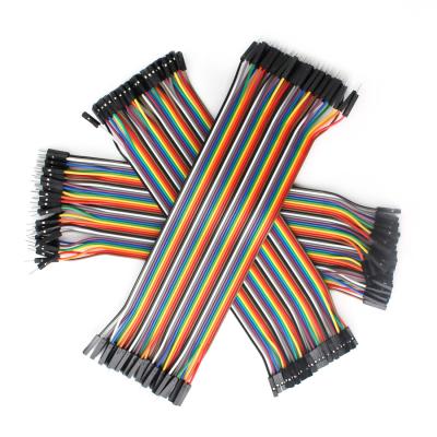 China Jumper Wire Dupont Cable Dupont standard Jumper Wire Dupont 30CM male to male + female to male + female to Jumper Copper Wire Dupo female for sale