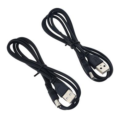 China Home Appliance 1pc USB to DC 5V 5.5*2.1mm Barrel Power Cable Plug High Quality DC Power Adapter Cord Power Cable 3.5*1.3mm 3.5x1.3mm 1M for sale