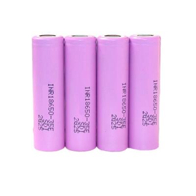 China Toys for INR18650 35E 3500mah 18650 rechargeable lithium battery for car battery for sale