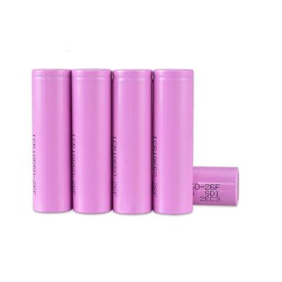 China Real toys 100% ICR18650 2600mAh capacity for IDS 3.7V 18650 lithium ion battery cell for sale