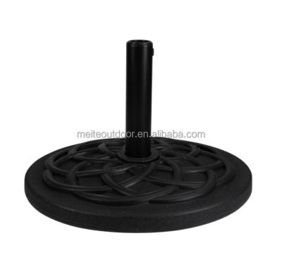 China Modern Stand Stone Umbrella Base Umbrella Stand Market Heavy Duty Molded Patio Umbrella Stand for sale