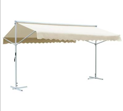 China Anti-UV Free Standing Retractable Waterproof Rainproof Patio Tent Outdoor Sun Shade Shelter for Freestanding Patio Tent for sale