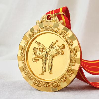 China China Custom Cheap Zinc Alloy Metal Blank Taekwondo Lodge Sport Souvenirs Awards Medal for sale