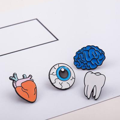 China China Customized Cartoon Brooches Icons Backpack Decoration Metal Pins Badges For Clothes DIY for sale