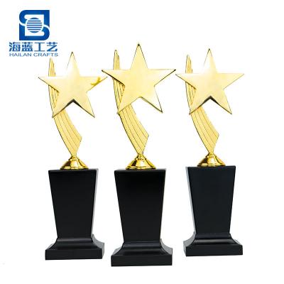 China New China Low Price Design Gold Award Metal Star Champions Grammy Awards Trophy for sale