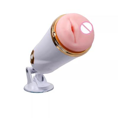 China Automatic Male Masturbator Cup Sex Handfree Pocket Cat Masturbator Sex Vagina Electric Penis Adult Vibrating Toy Automatic Male Masturbator For Man for sale