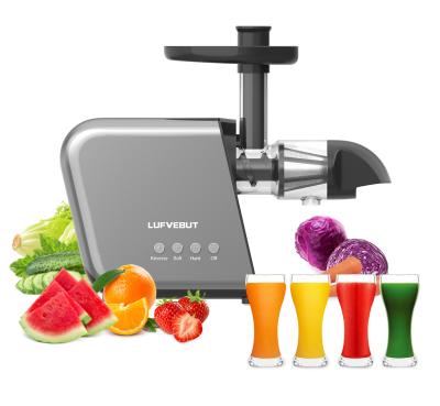 China Multi Function Car 200W Lemon Wheatgrass Apple 0range Extractor Low Speed ​​Cold Press Machine Slow Masticating Juicer for sale