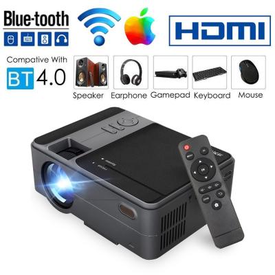 China CAIWEI C180+AB short jet lcd projector 3800 lumens full hd hot selling projector with wifi blue tooth android for sale