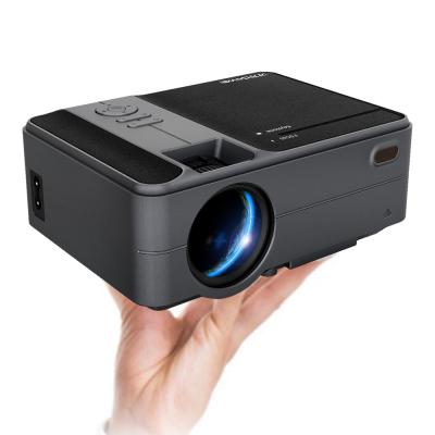 China wifi built-in wireless android blue tooth speaker factory price mini 3d home theater projector for sale