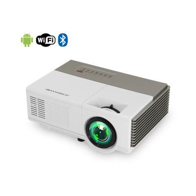 China Hot Selling Caiwei Mini Pico LCD Projector With Video Android Wifi Blue Tooth Projector Factory From China for sale