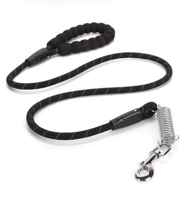 China Wholesale CLASSIC Durable Wear Resistant Puppy Pets Dog Leash Nylon Rope with EVA Padded Handle for sale