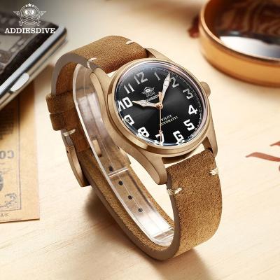 China Divingluminous Watch Vintage Solid Bronze Cusn8 Autopilot Mechanical Watch [NH38A] Sapphire Crystal DIVINGluminous Watch OEM for sale