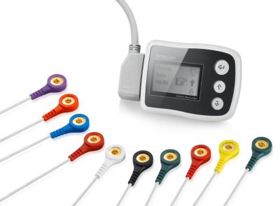 China 24 Hours ECG Holter Monitoring Ambulatory ECG Holter Software CE Approved for sale