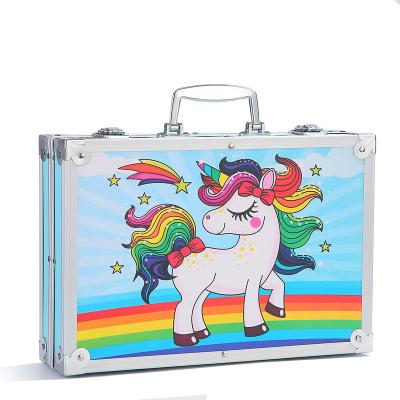 China Non-Toxic Portable Case Art Handset 145pcs Drawing Set For Kids Painting for sale