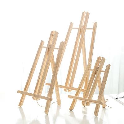 China Wholesale Easel Low Price Adjustable Turntable Stand Painting Easel, Art Drying Folding Wooden Easel for sale